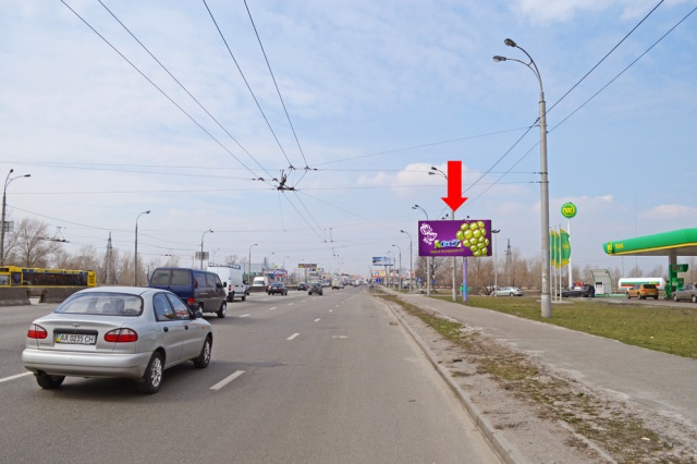 Призма 6x3,  Генерала Ватутина пр-кт, - ул. Оноре де Бальзака, за мостом, АЗС "WOG" в сторону Московского моста